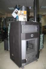 Стальной камин со стеклом Теплодар Сиеста 20 фото  в Молодечно