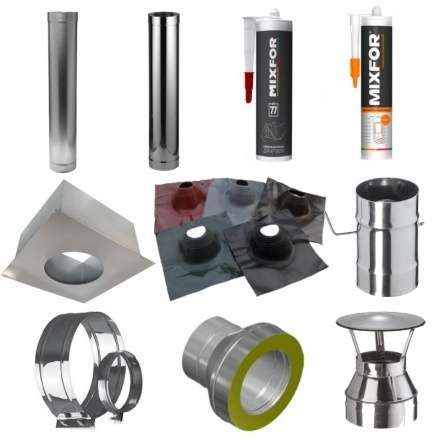 Комплект для печей диаметр 150 мм купить в Молодечно