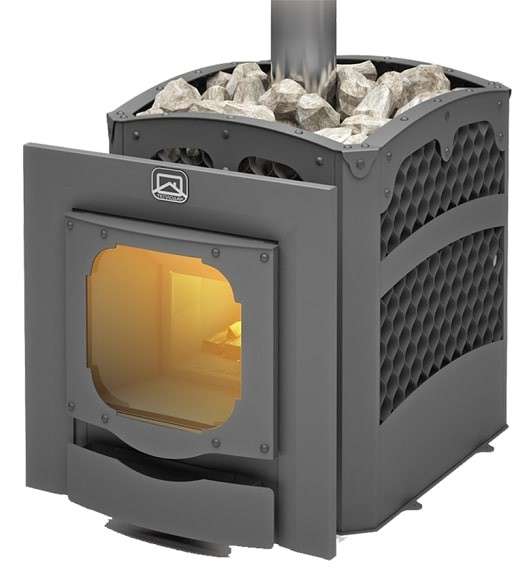 Печь для бани Теплодар Былина-Сетка-24 Ч Панорама (1.1) (без дверцы) Амазонка бай фото в Молодечно