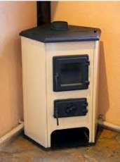 Купить Печь-камин MBS Corner кремовый сталь в Молодечно Амазонка бай фото в Молодечно