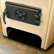 Купить Печь-камин MBS Corner кремовый сталь в Молодечно Амазонка бай фото в Молодечно