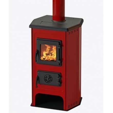 Печь-камин MBS Hit красный фото в Молодечно
