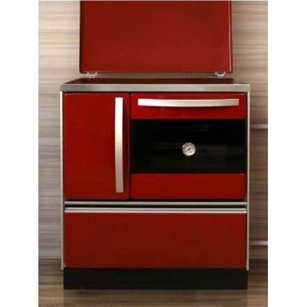 Плита на дровах MBS Royal 720 Plus P (с крышкой) красная в Молодечно