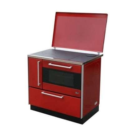 Плита на дровах MBS Royal 720 Plus P (с крышкой) красная Амазонка бай фото в Молодечно