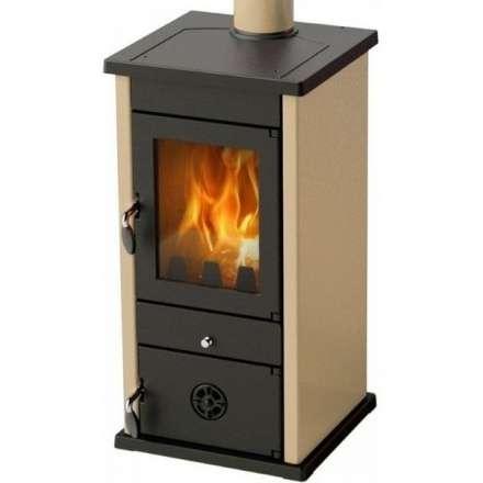 Печь-камин MBS Vesta Eco кремовая фото в Молодечно