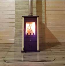 Печь-камин MBS Vesta Eco кремовая в Молодечно