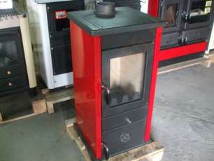 Купить Печь-камин MBS Vesta Eco бордовая в Молодечно в Молодечно