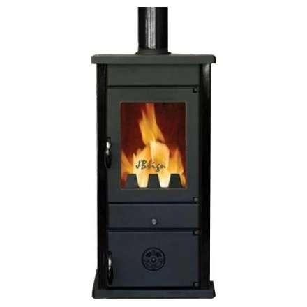 Печь-камин MBS Vesta Eco черная Амазонка бай фото в Молодечно