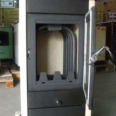 Купить Печь-камин MBS Thermo Vesta Plus кремовая (с водяным контуром) в Молодечно в Молодечно