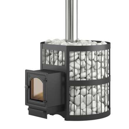 Банная печь ЭТНА 24 (ДТ-4С) Стандарт Амазонка бай фото в Молодечно