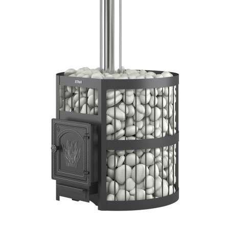 Банная печь ЭТНА 24 (ДТ-4) Стандарт б/в Амазонка бай фото в Молодечно