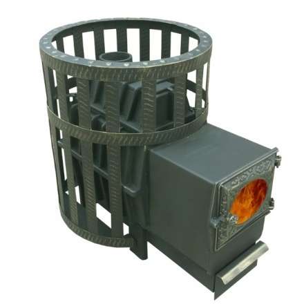 Печь Воевода 20 ДТ3-стекло сетчатый кожух купить в Молодечно