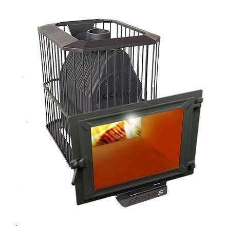 Печь Пегас 16 NEXT панорама сетка фото в Молодечно