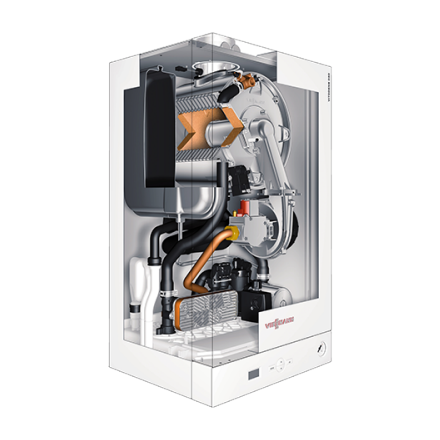 Конденсационный котел Viessmann Vitodens 50-W BPJD 24 кВт двухконтурный в Молодечно