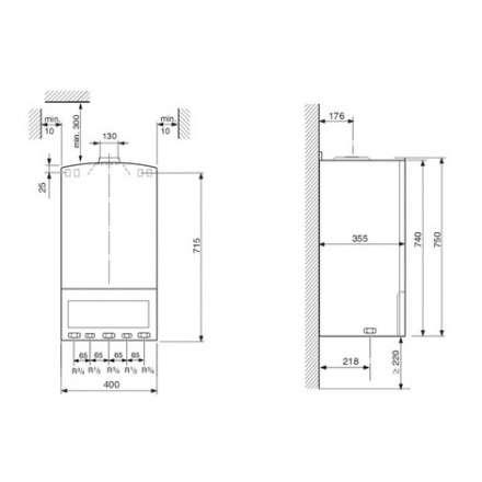 Газовый котел Bosch GAZ 4000 ZWA 24-2 K в Молодечно