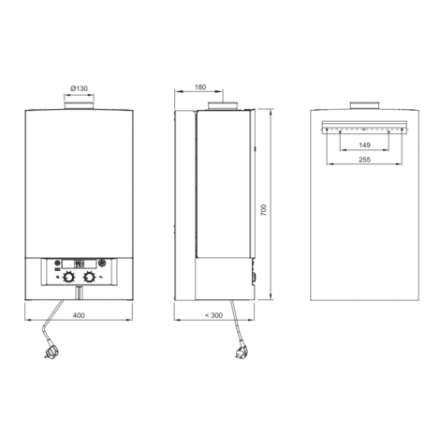 Газовый котел Bosch GAZ 3000 W ZW 14-2 DHAE в Молодечно