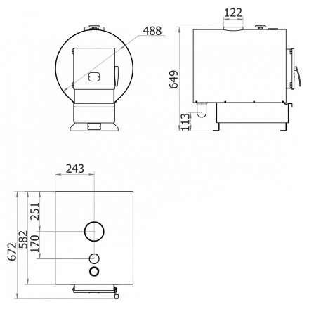 Твердотопливный котел Теплодар Куппер Уют-20 в Молодечно