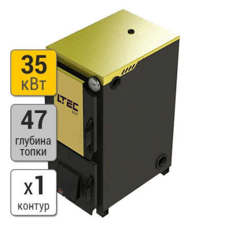 Твердотопливный котел LTEC Eco 35 в Молодечно