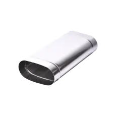 Труба овал. сечения (вставка) L-500 мм из нерж. ст. 304-1,0 мм купить в Молодечно