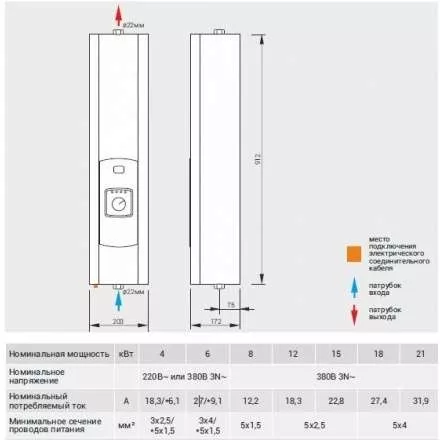 Котел электрический Kospel EKCO A-18 в Молодечно